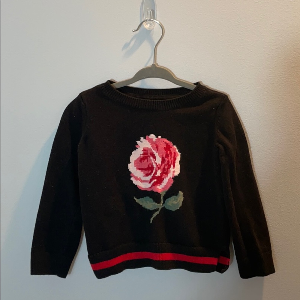 Toddler girl Gap rose sweater